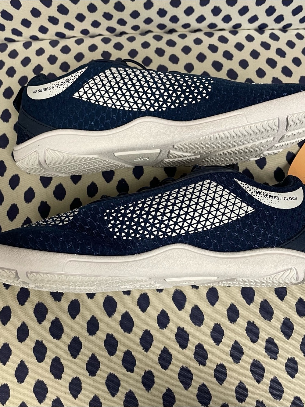 HIKE navy print shoes size 10/10.5 NEW - Picture 6 of 12